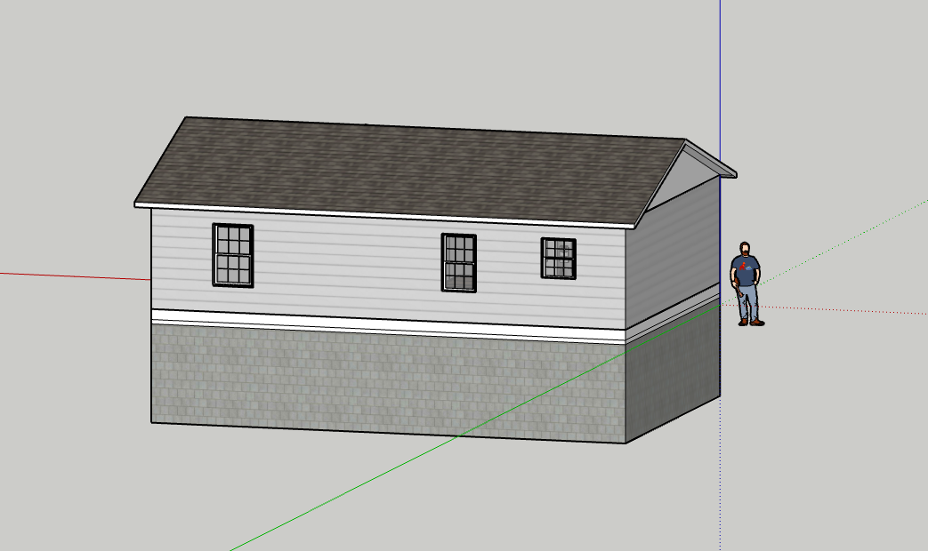 Back Exterior - Rear view showing patio and outdoor living spaces